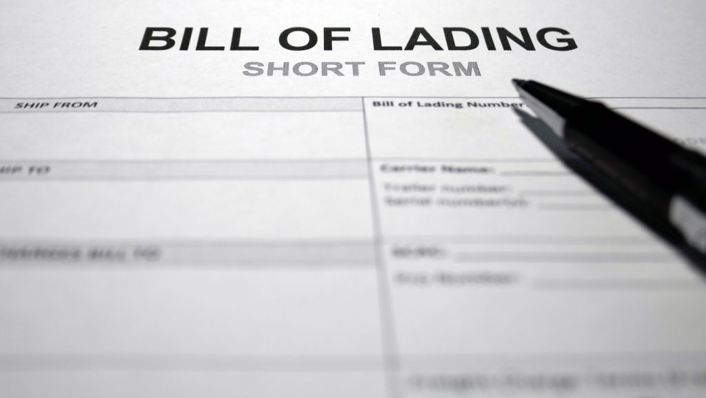 Who is obliged to pay where bill of lading is marked "freight collect"?